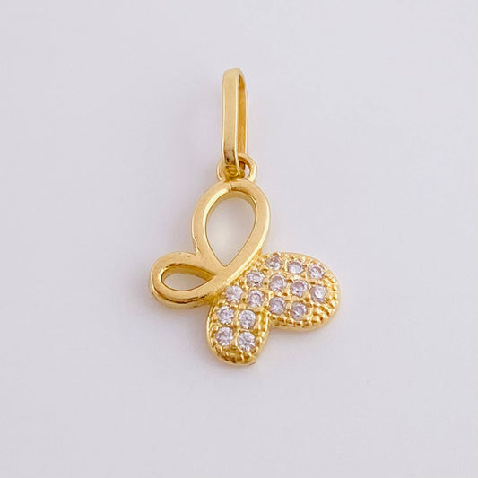 Dije Mariposa 1.1 g / 2 cm Oro Amarillo 18K