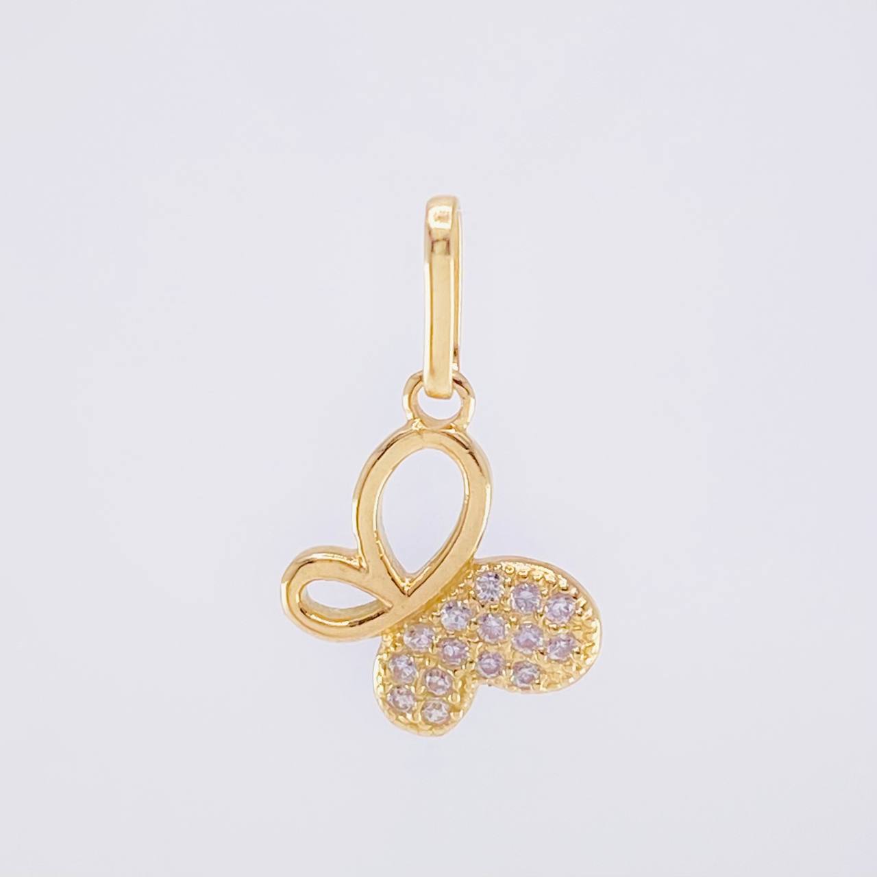 Dije Mariposa 1.1 g / 2 cm Oro Amarillo 18K