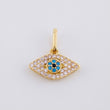 Dije Ojo Mistico 1.05 g / 1.3 cm Oro Amarillo 18K