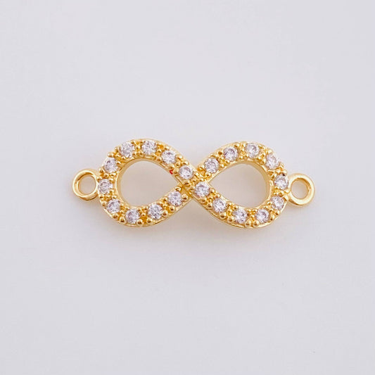 Herraje Infinito 1.1 g / 2 cm Oro Amarillo 18K