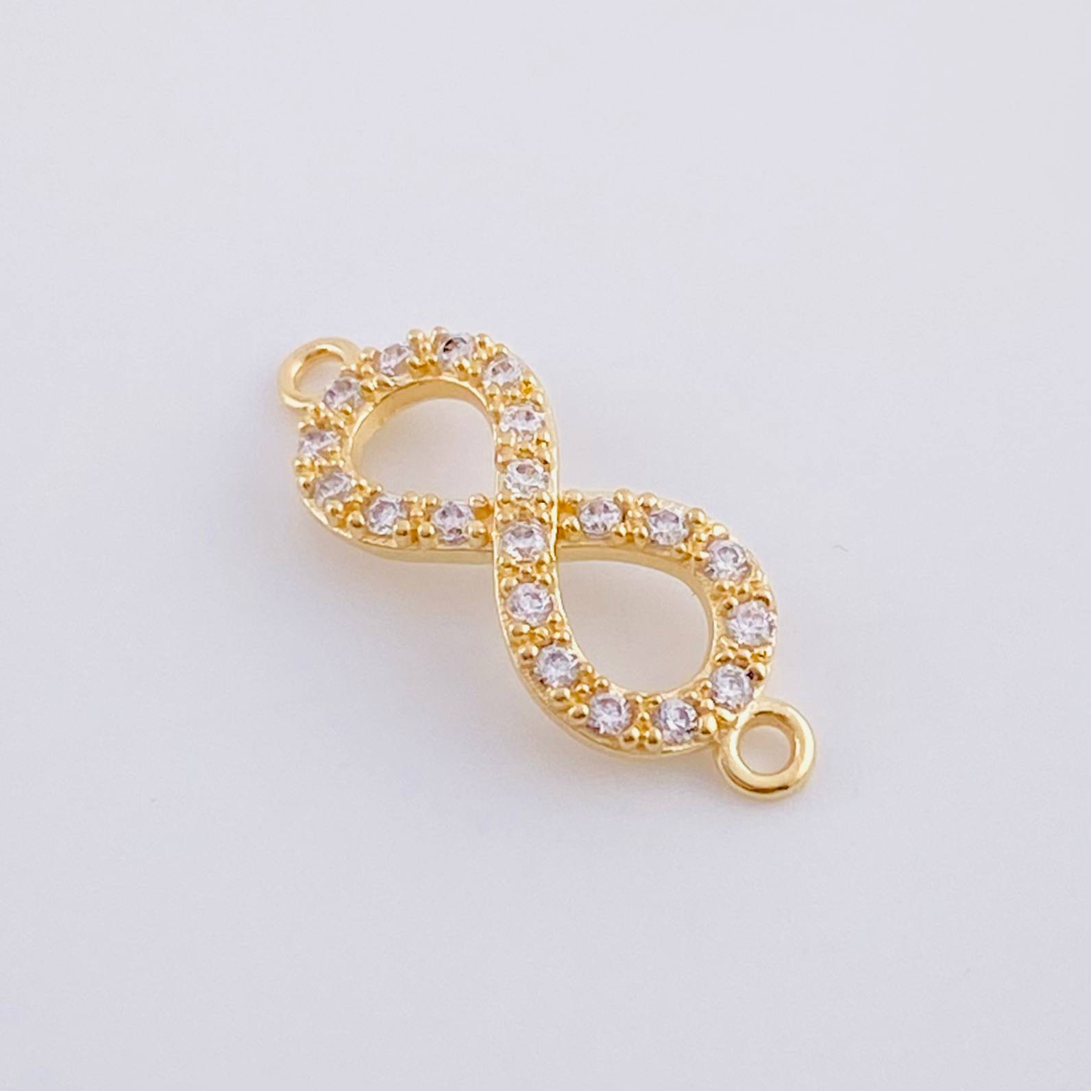 Herraje Infinito 1.1 g / 2 cm Oro Amarillo 18K