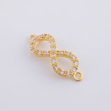 Herraje Infinito 1.1 g / 2 cm Oro Amarillo 18K
