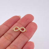 Herraje Infinito 1.1 g / 2 cm Oro Amarillo 18K