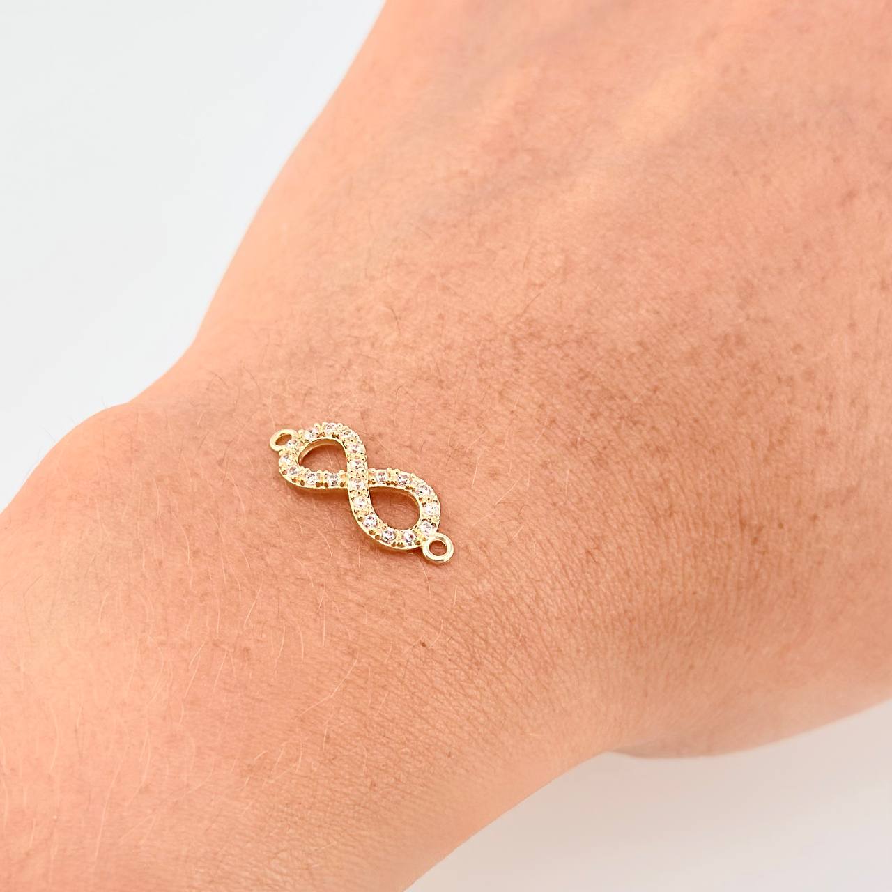 Herraje Infinito 1.1 g / 2 cm Oro Amarillo 18K