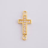 Herraje Cruz 0.5 g / 1.5 cm Oro Amarillo 18K
