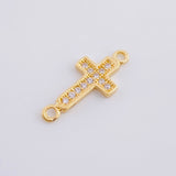 Herraje Cruz 0.55 g / 1.5 cm Oro Amarillo 18K