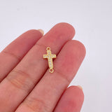 Herraje Cruz 0.55 g / 1.5 cm Oro Amarillo 18K