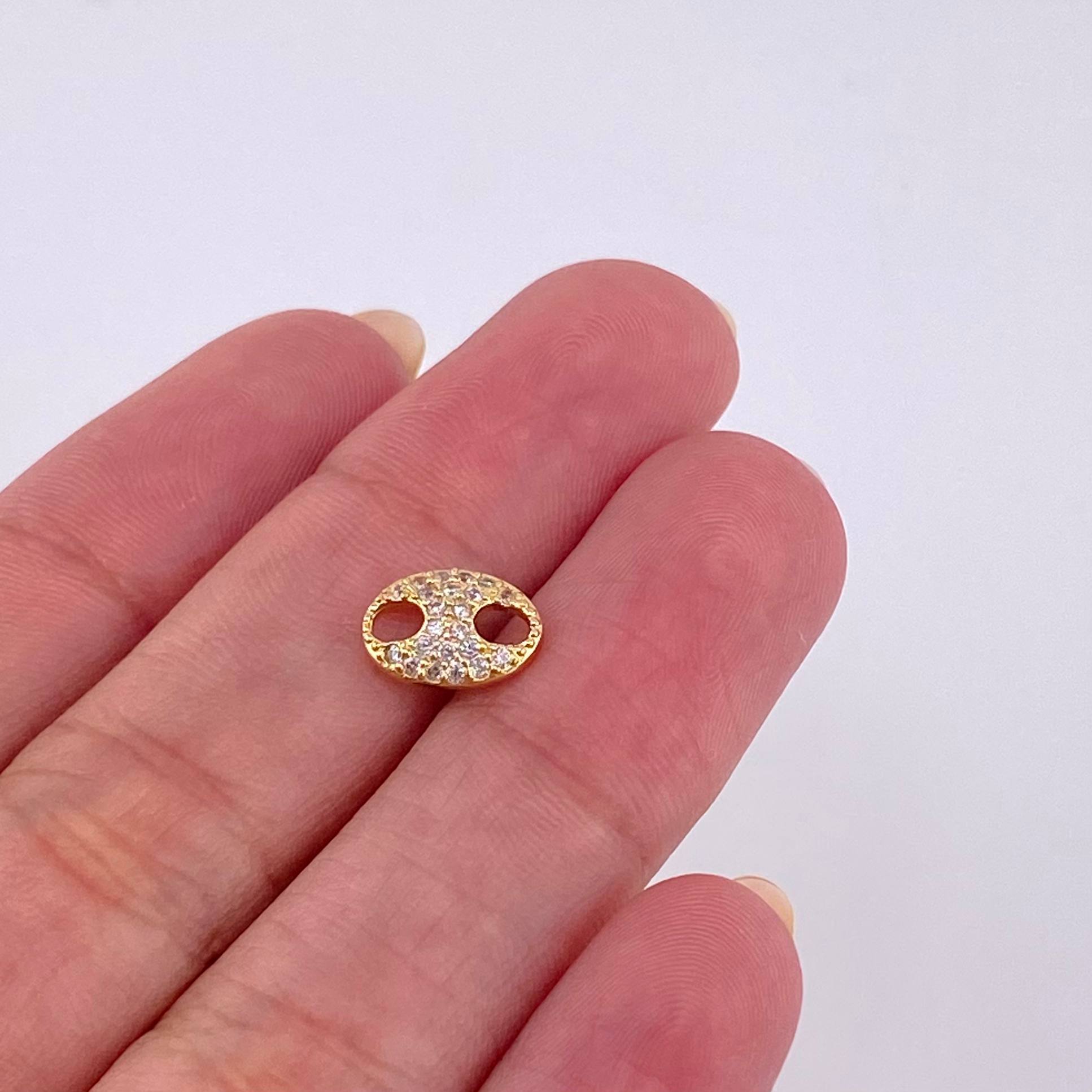 Herraje Gc 0.6 g / 1 cm Oro Amarillo 18K