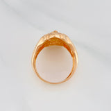 Anillo Virgen Guadalupe 13.6 g / T10 3/4 Oro Rosa 18K