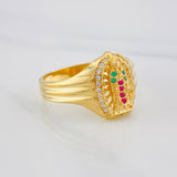 Anillo Virgen Guadalupe 4.35 g / T8 Oro Amarillo 18K