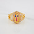 Anillo Virgen Guadalupe 4.7 g / T7 3/4 Tres Oros 18K