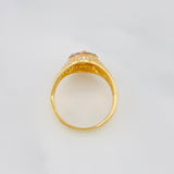 Anillo Virgen Guadalupe 4.7 g / T7 3/4 Tres Oros 18K