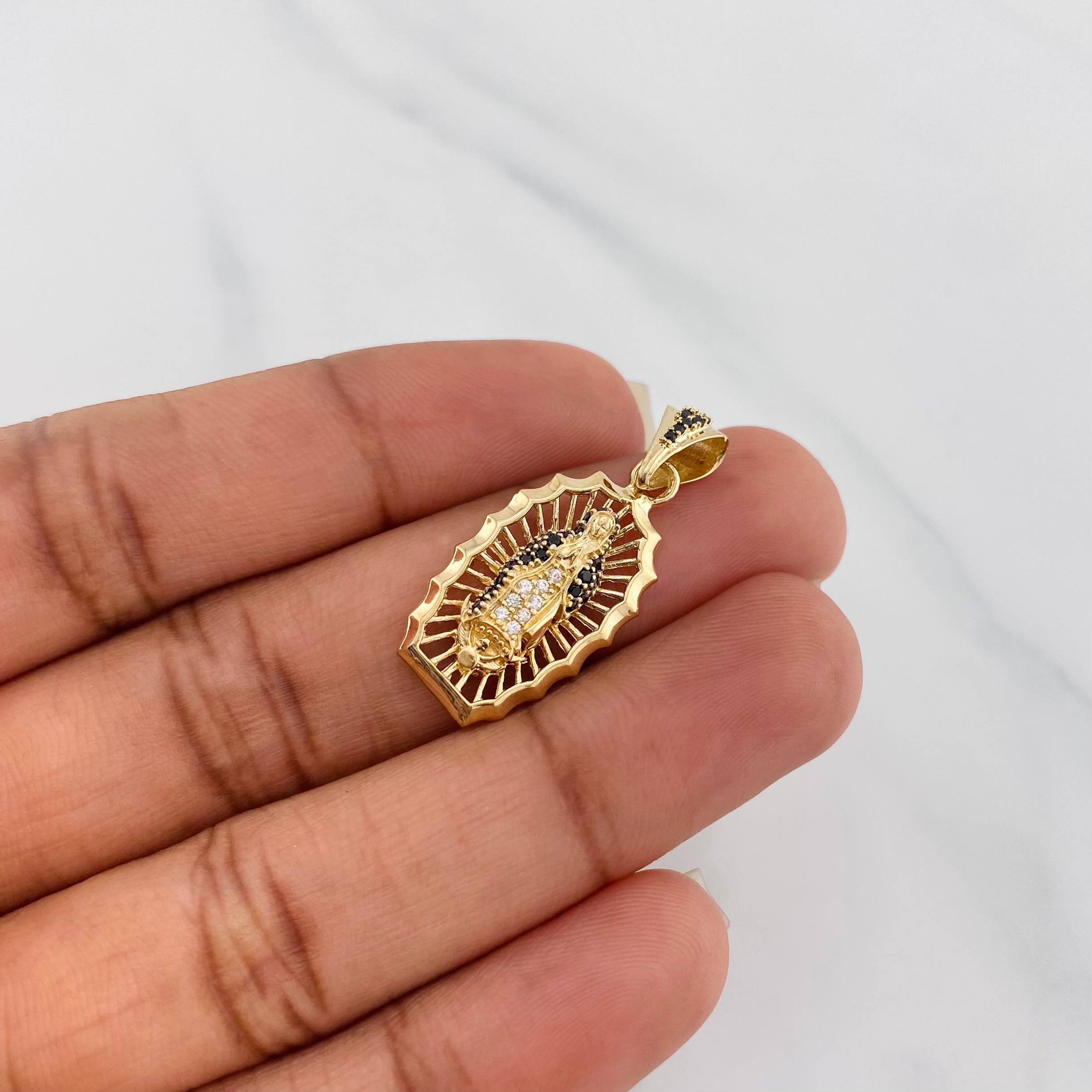 Dije Virgen Guadalupe 3.15 g / 3.2 cm Oro Amarillo 18K