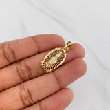 Dije Virgen Guadalupe 3.15 g / 3.2 cm Oro Amarillo 18K