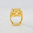 Anillo Pantera Filigrana 12.9 g / T9 1/2 Oro Amarillo 18K