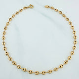 Tobillera Gc 3.15 g / 25.5 cm / 3.5 mm Oro Amarillo 18K