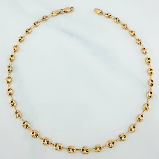Tobillera Gc 2.8 g / 26 cm / 3.4 mm Oro Amarillo 18K