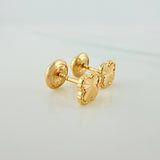 Topos Trebol 0.75gr / 4.8mm Oro Amarillo 18K &