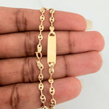 Pulso Bebé GC Placa Octagonal 1.95gr / 16.8cm / 3.2mm Oro Amarillo 18K %