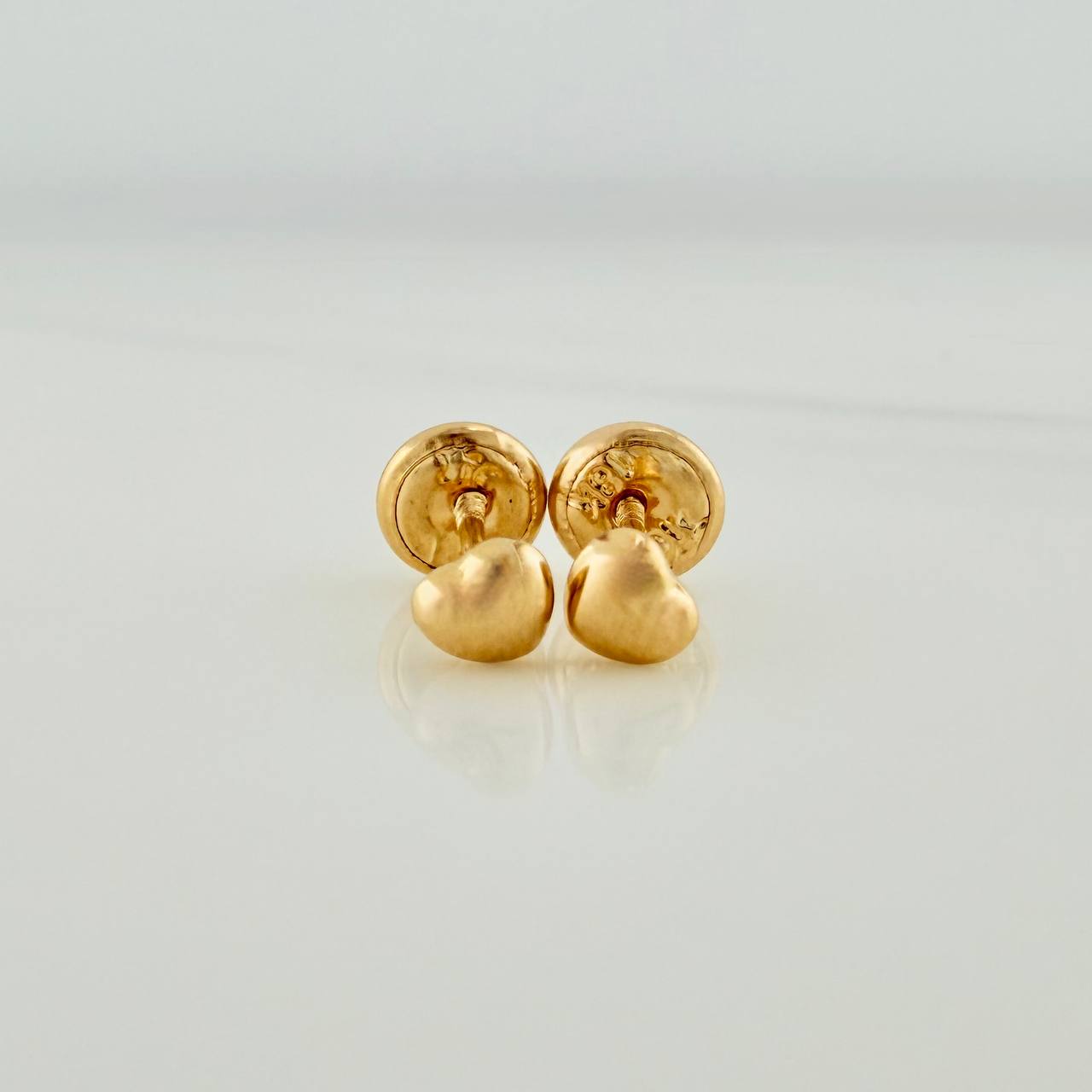Topos Corazón 0.5gr / 3.9mm Oro Amarillo 18K &