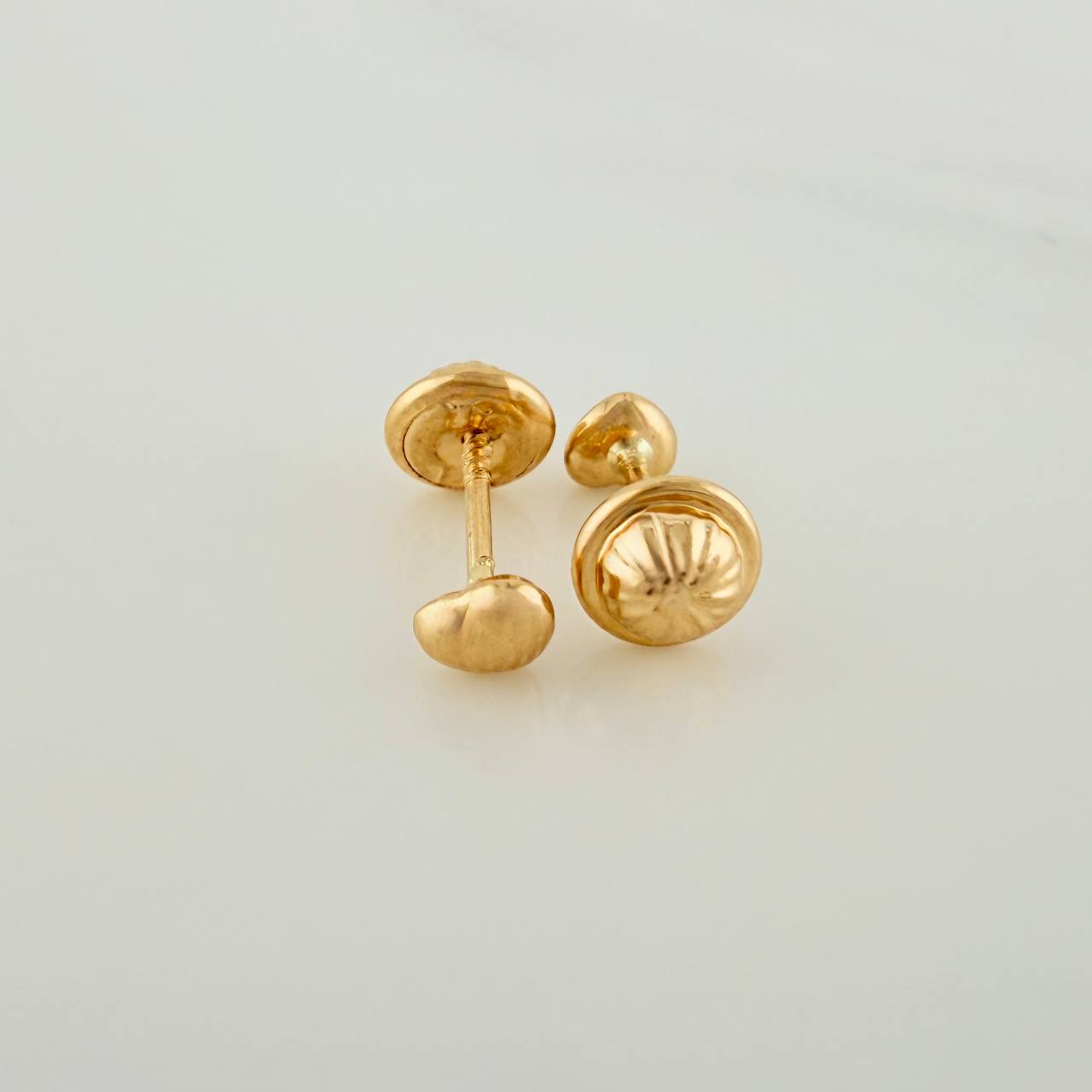 Topos Corazón 0.5gr / 3.9mm Oro Amarillo 18K &