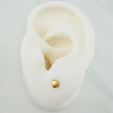 Topos Corazón 0.5gr / 3.9mm Oro Amarillo 18K &