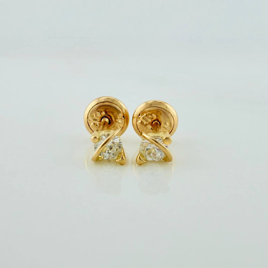 Topos Saturno 0.8gr / 3.4mm Oro Amarillo 18K