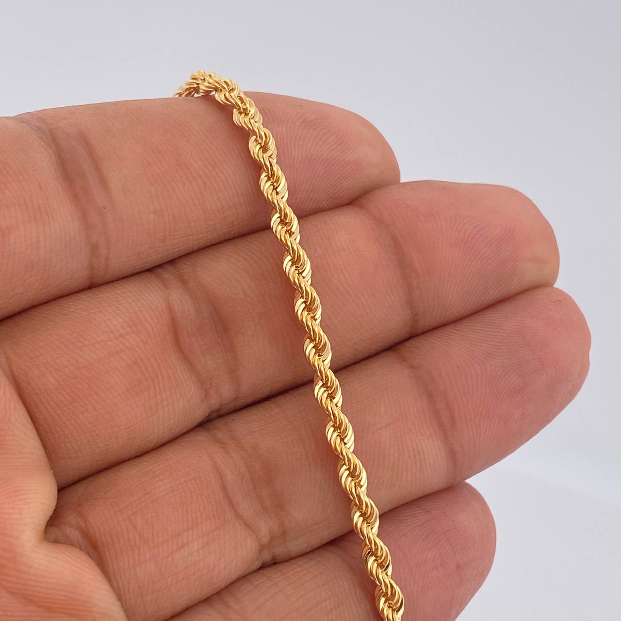 Pulso Lazo 2.9gr / 19cm / Oro Amarillo +3 18K &