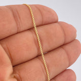 Pulso China 1.2gr / 19cm / Oro Amarillo +1 18K &