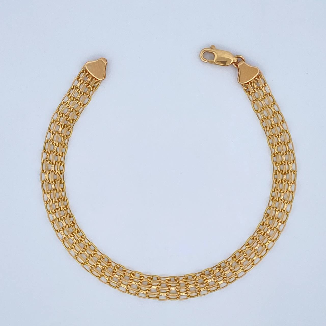 Pulso China 4.9gr / 18.5cm / Oro Amarillo +1 18K &