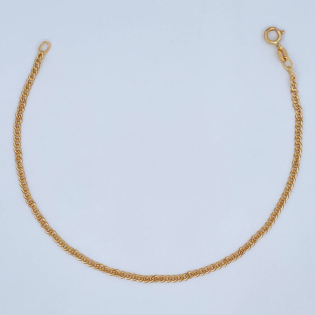 Pulso Cubana 0.75gr / 18.8cm / Oro Amarillo +1 18K &