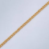 Pulso Cubana 0.75gr / 18.8cm / Oro Amarillo +1 18K &