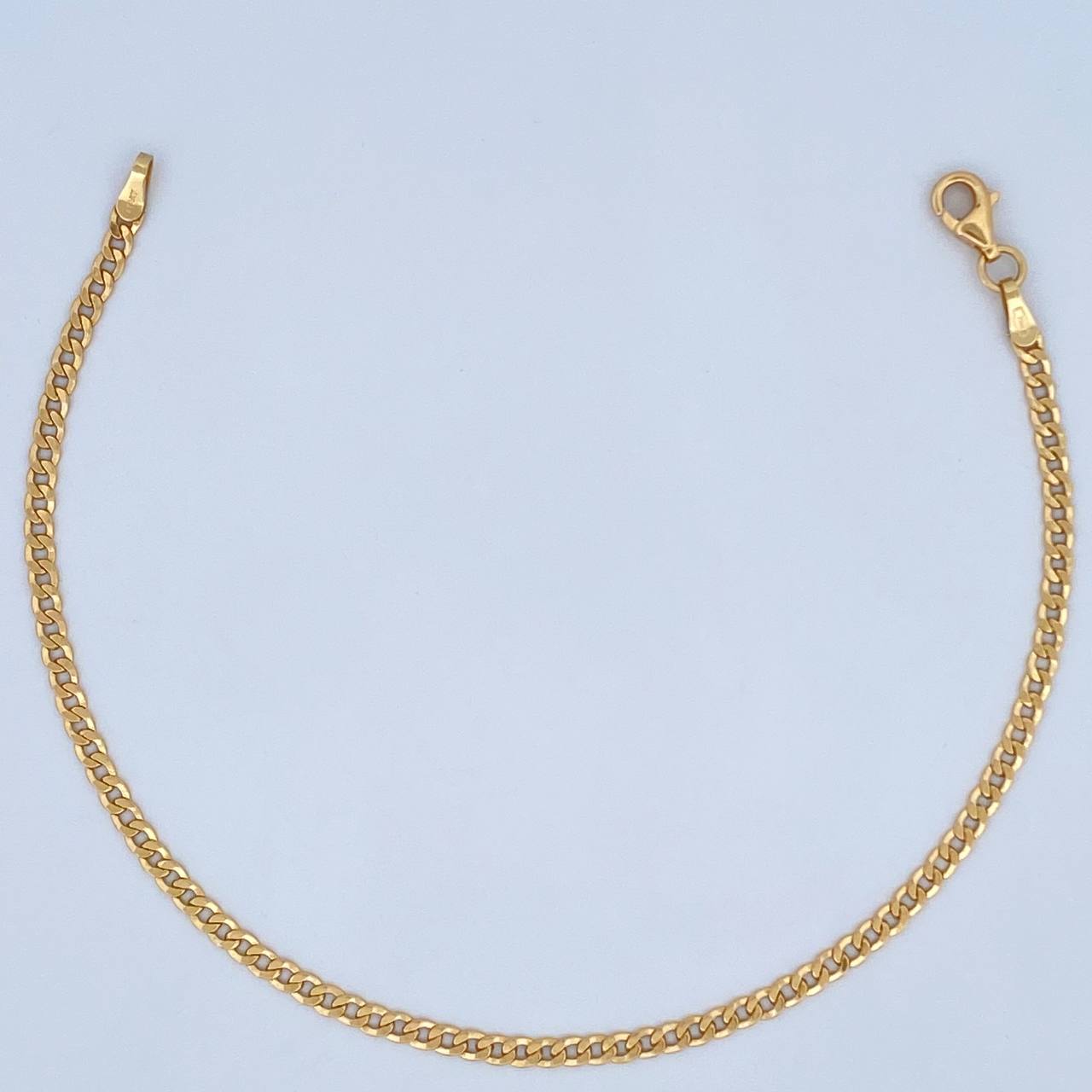 Pulso Cubana 1.55gr / 19cm / Oro Amarillo +1 18K &