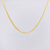Cadena Sedusa 2gr / 40cm / 2.2mm Oro Amarillo +3 18K