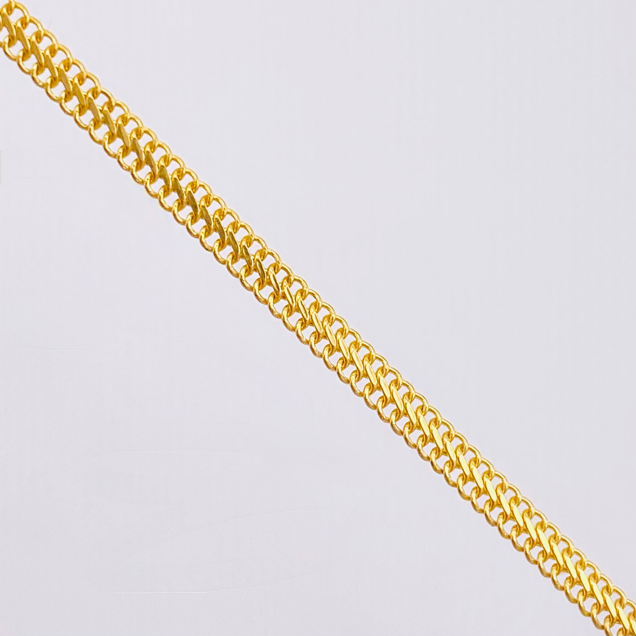 Cadena Sedusa 2gr / 40cm / 2.2mm Oro Amarillo +3 18K