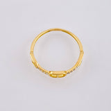 Anillo Tres Marineros 1.1gr / T7 / Oro Amarillo 18K *
