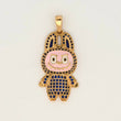 Dije Conejo Sonriente 5.25gr / 3.7cm / Oro Amarillo 18K ©