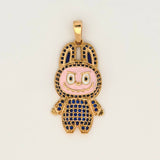 Dije Conejo Sonriente 5.25gr / 3.7cm / Oro Amarillo 18K ©