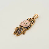 Dije Conejo Sonriente 5.25gr / 3.7cm / Oro Amarillo 18K ©