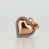 Dije Corazón 3.95gr / 3cm / Tres Oros 18K ©