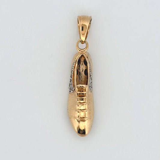 Dije Zapato Guayo 3.45gr / 3.3cm / Oro Amarillo 18K