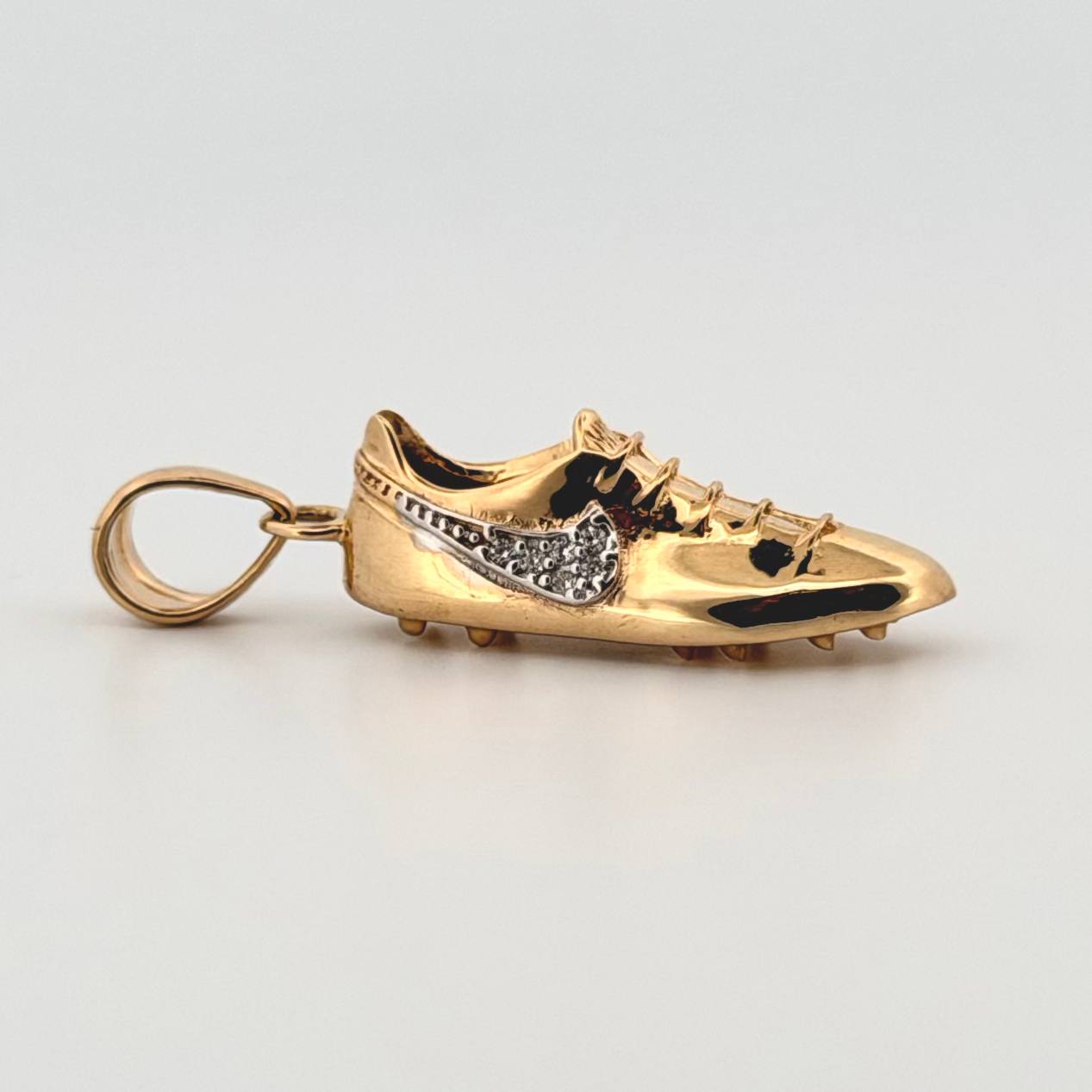 Dije Zapato Guayo 3.45gr / 3.3cm / Oro Amarillo 18K