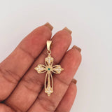 Dije Cruz Aristica 3.4gr / 4.2cm / Oro Amarillo 18K ©