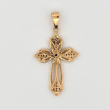 Dije Cruz Aristica 3.4gr / 4.2cm / Oro Amarillo 18K ©