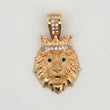 Dije León Corona 3.95gr / 2.8cm / Oro Amarillo 18K ©