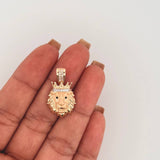 Dije León Corona 3.95gr / 2.8cm / Oro Amarillo 18K ©