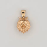 Dije León Corona 3.95gr / 2.8cm / Oro Amarillo 18K ©