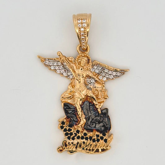 Dije San Miguel 8.1gr / 4.2cm / Oro Amarillo 18K