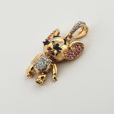 Dije Ratón Sonriente 4.7gr / 3cm / Oro Amarillo 18K ©