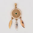 Dije Atrapasueños 2.7gr / 4cm / Tres Oros 18K